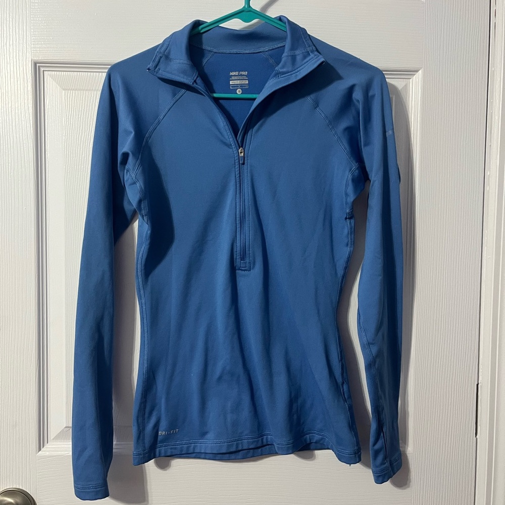 Nike Blue Half-Zip Pullover
